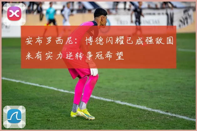 安布罗西尼：博德闪耀已成强敌国米有实力逆转争冠希望